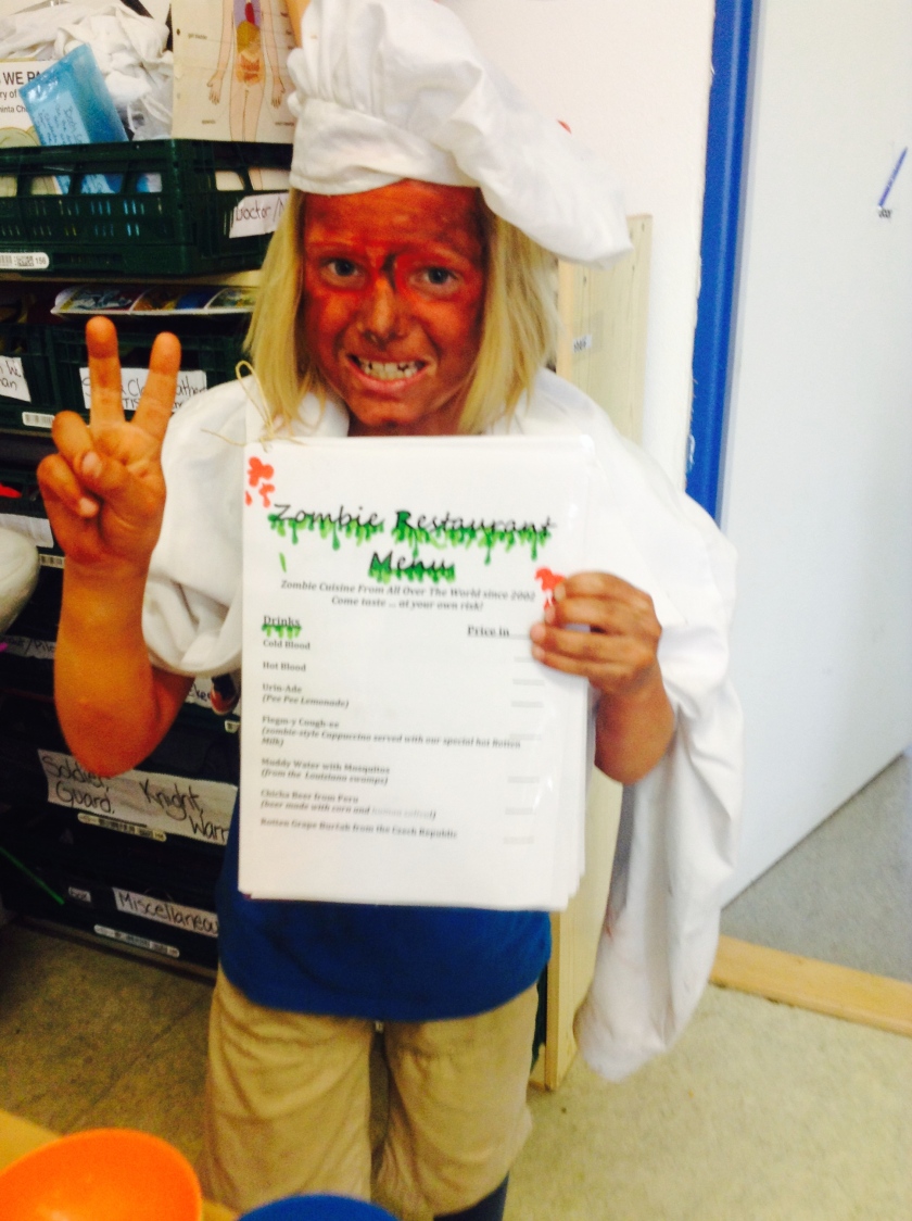 first-grader-as-zombie-chef-with-zombie-restaurant-menu-copy